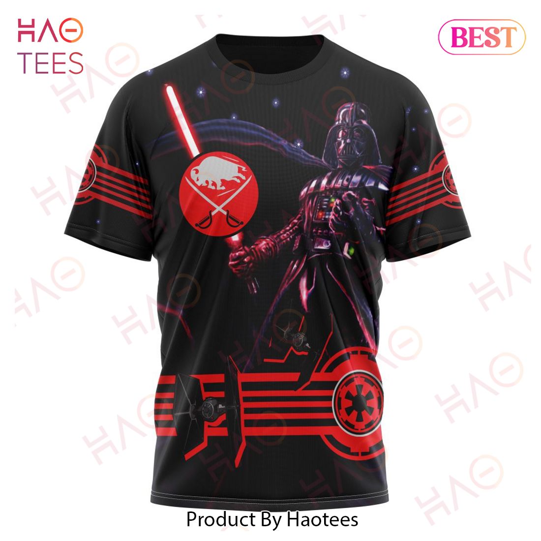 NHL Buffalo Sabres Specialized Starwar Darth Vader Version Jersey Hoodie NHL Buffalo Sabres Specialized Starwar Darth Vader Version Jersey Hoodie