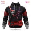 NHL Florida Panthers Specialized Starwar Darth Vader Version Jersey Hoodie
