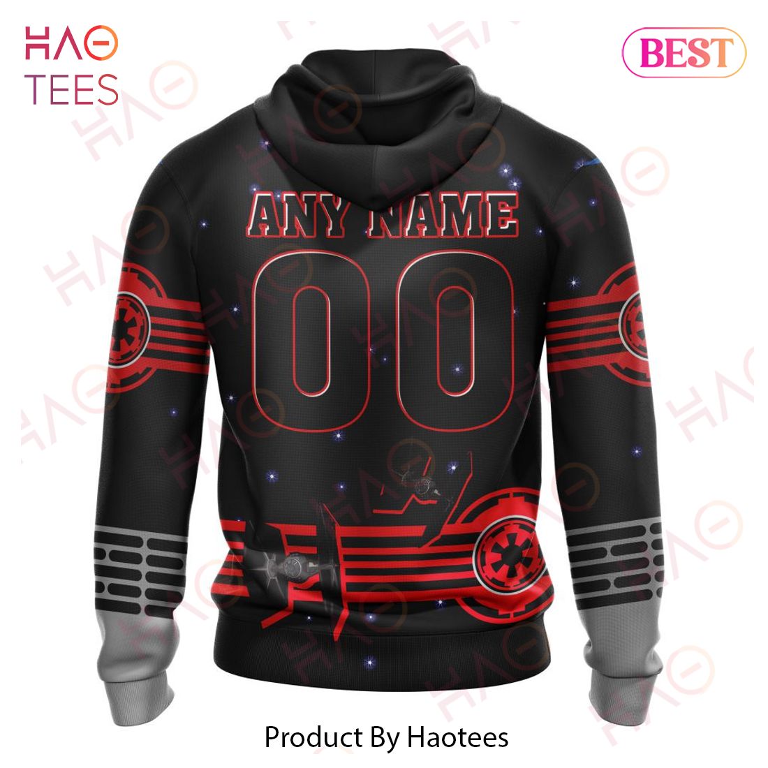 NHL Los Angeles Kings Specialized Starwar Darth Vader Version Jersey Hoodie NHL Los Angeles Kings Specialized Starwar Darth Vader Version Jersey Hoodie