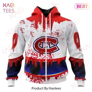 NHL Montreal Canadiens Specialized Jersey For Halloween Night Hoodie