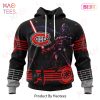 NHL Montreal Canadiens Specialized Starwar Darth Vader Version Jersey Hoodie
