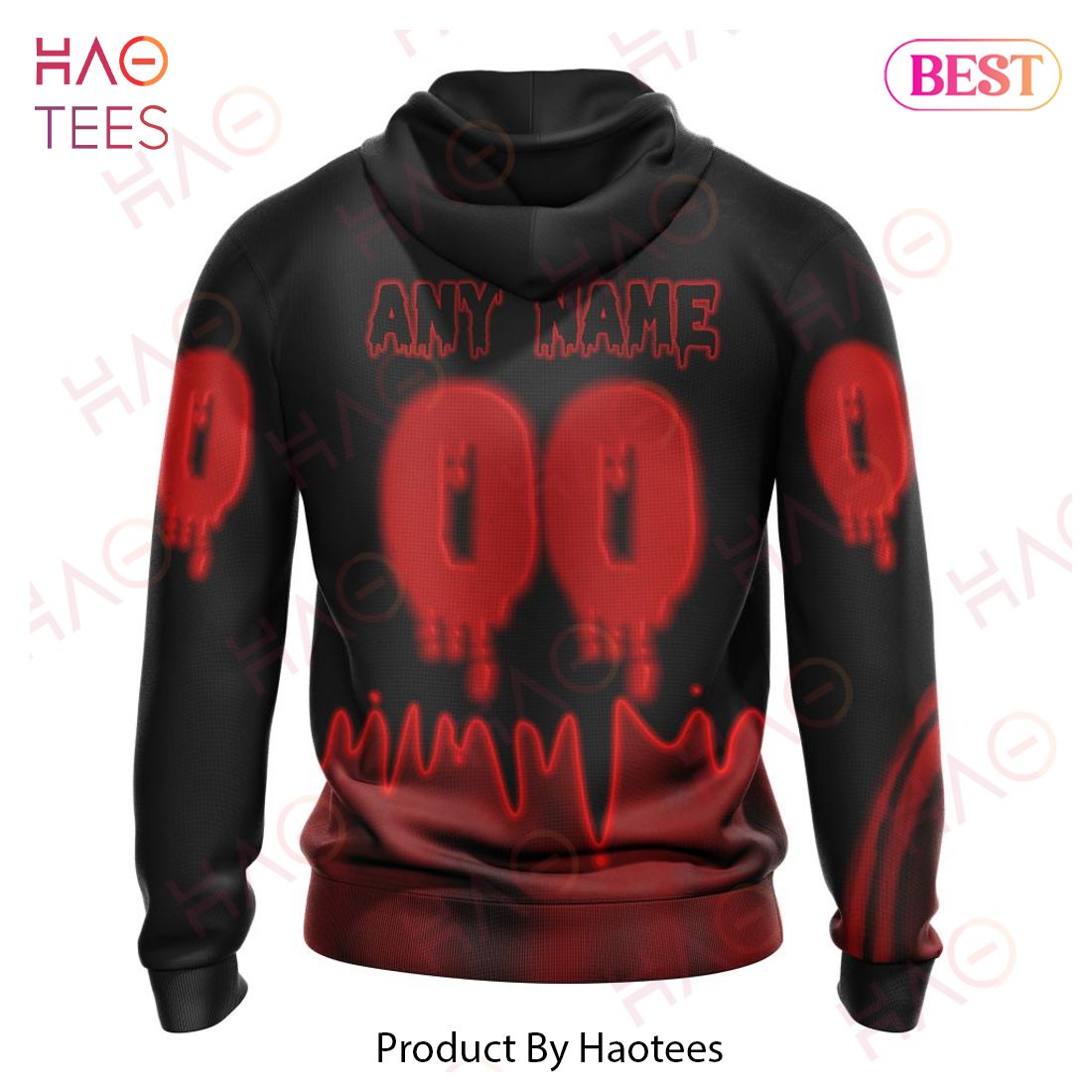 NHL New Jersey Devils Specialized Jersey For Halloween Night Hoodie NHL New Jersey Devils Specialized Jersey For Halloween Night Hoodie