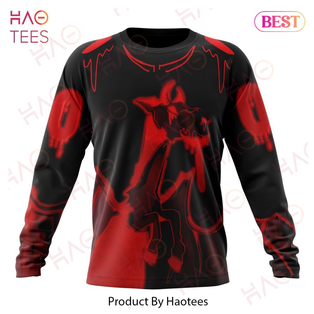 NHL New Jersey Devils Specialized Jersey For Halloween Night Hoodie NHL New Jersey Devils Specialized Jersey For Halloween Night Hoodie