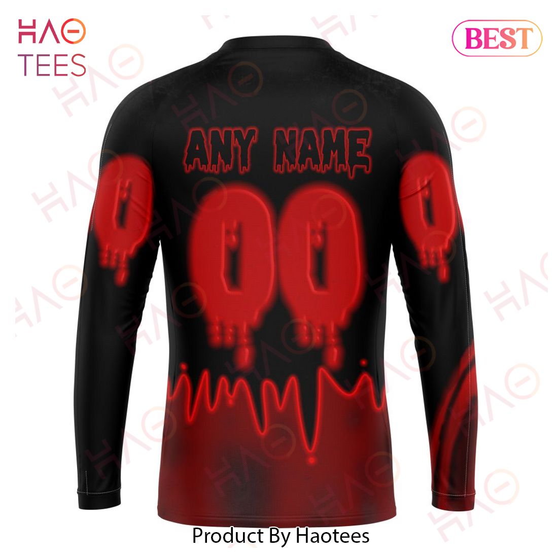NHL New Jersey Devils Specialized Jersey For Halloween Night Hoodie NHL New Jersey Devils Specialized Jersey For Halloween Night Hoodie