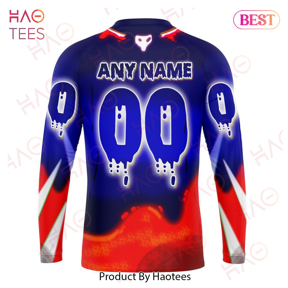 NHL New York Rangers Specialized Jersey For Halloween Night Hoodie NHL New York Rangers Specialized Jersey For Halloween Night Hoodie