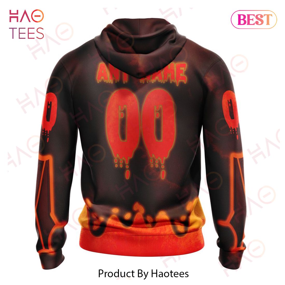 NHL Philadelphia Flyers Specialized Jersey For Halloween Night Hoodie NHL Philadelphia Flyers Specialized Jersey For Halloween Night Hoodie