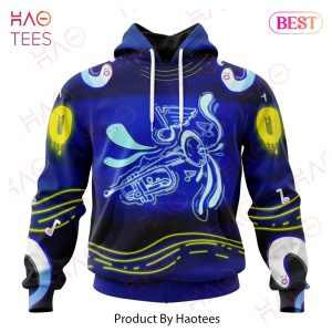 NHL St. Louis Blues Specialized Jersey For Halloween Night Hoodie