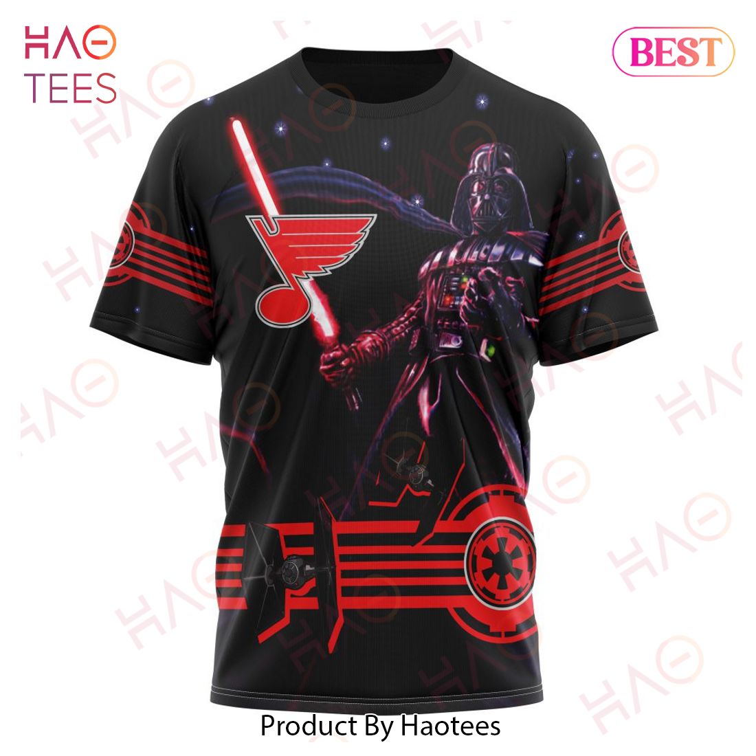 NHL St. Louis Blues Specialized Starwar Darth Vader Version Jersey Hoodie NHL St. Louis Blues Specialized Starwar Darth Vader Version Jersey Hoodie