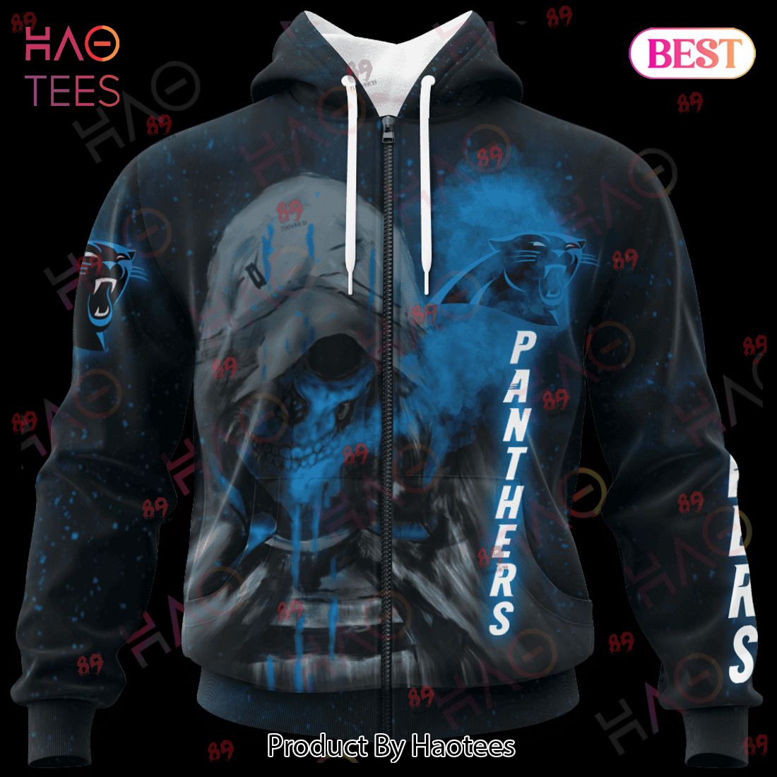 Panthers Skull Smoke LIMITED EDITION Hoodie Panthers Skull Smoke LIMITED EDITION Hoodie