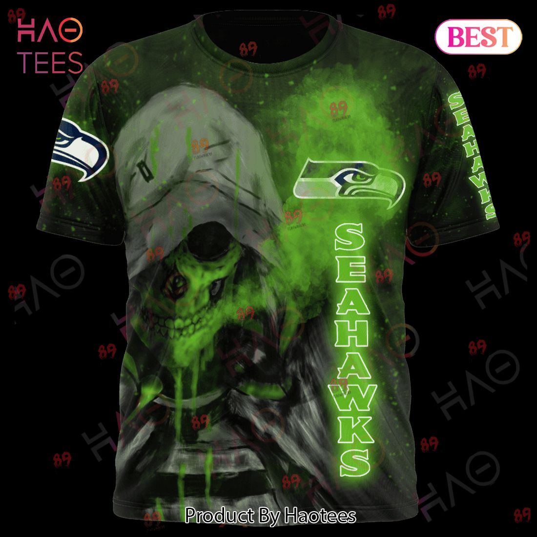 Seahawks Skull Smoke LIMITED EDITION Hoodie Seahawks Skull Smoke LIMITED EDITION Hoodie