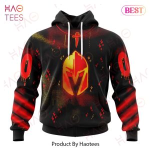 Vegas Golden Knights Specialized Jersey For Halloween Night Hoodie