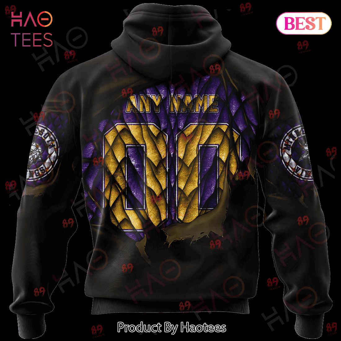 Vikings Dragon Eye LIMITED EDITION Hoodie Vikings Dragon Eye LIMITED EDITION Hoodie