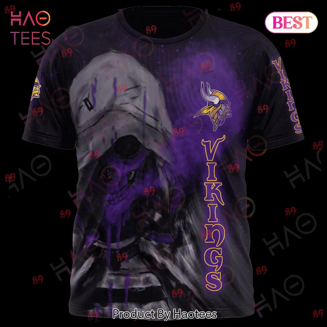 Vikings Skull Smoke LIMITED EDITION Hoodie Vikings Skull Smoke LIMITED EDITION Hoodie