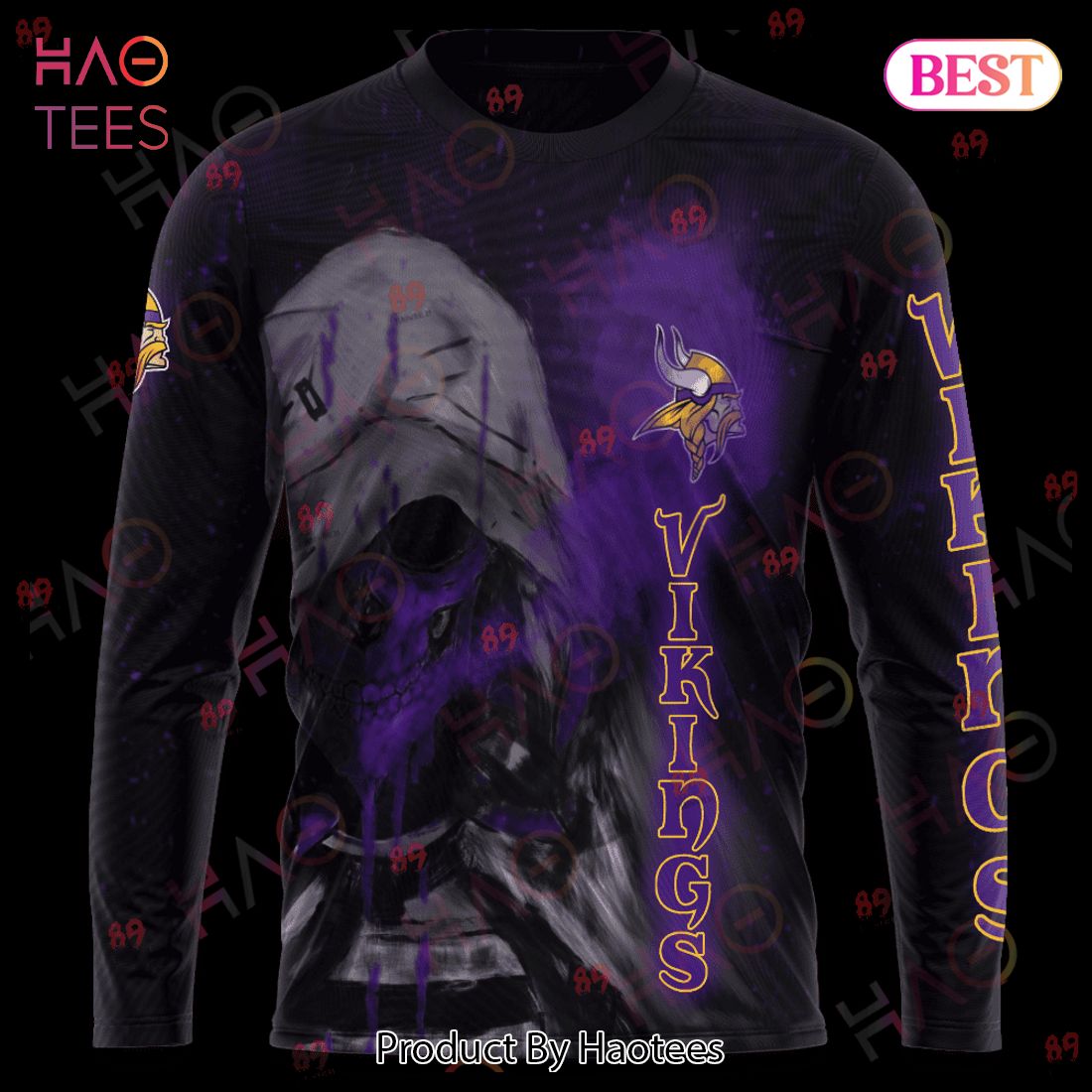 Vikings Skull Smoke LIMITED EDITION Hoodie Vikings Skull Smoke LIMITED EDITION Hoodie