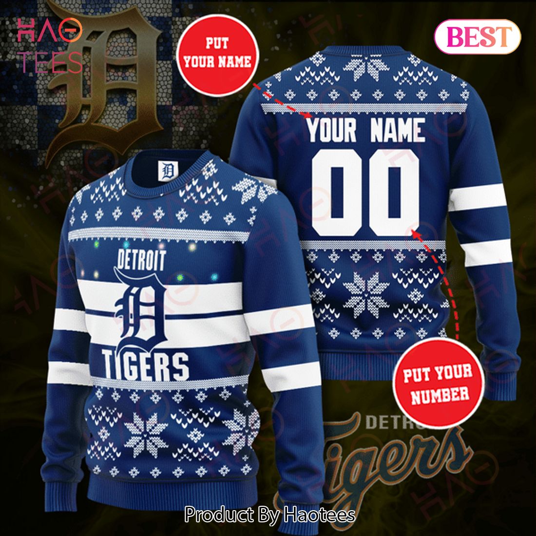 Personalized Dt Christmas Sweater Personalized Dt Christmas Sweater