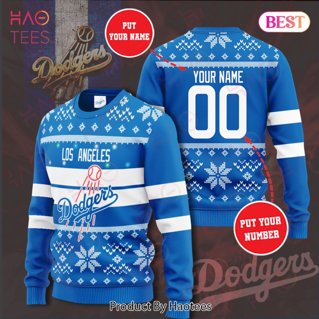 Personalized Lad Christmas Sweater Personalized Lad Christmas Sweater