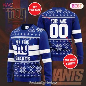 Personalized Nyg Christmas Sweater