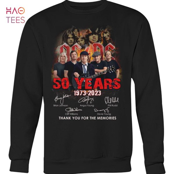 AC DC 50 Years 1973-2023 Shirt