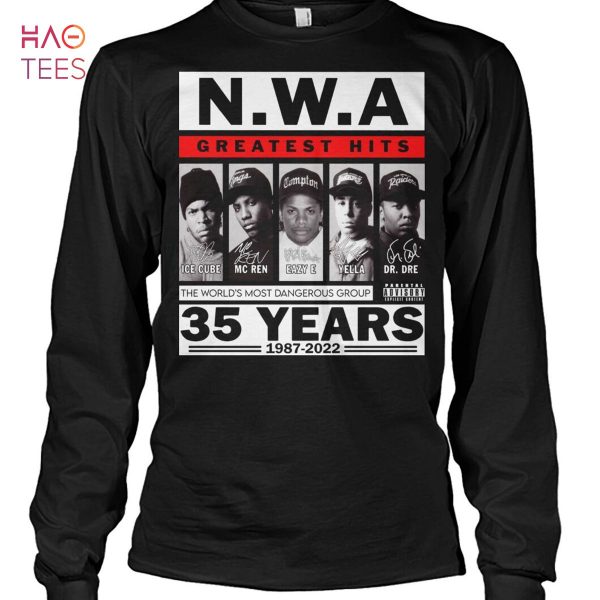 N.W.A Greatest Hits 35 Years 1987-2022 Shirt