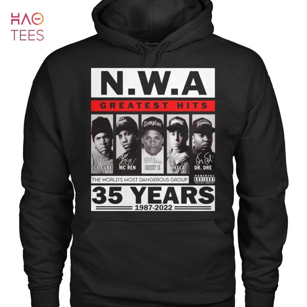 N.W.A Greatest Hits 35 Years 1987-2022 Shirt