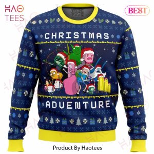 Adventure Time Christmas Quest Ugly Christmas Sweater