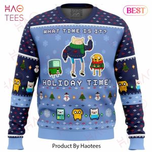 Adventure Time Christmas Time Ugly Christmas Sweater