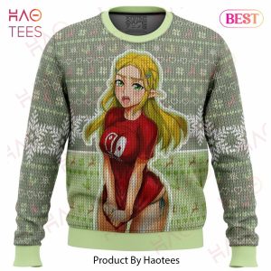 Ahegao Zelda Ugly Christmas Sweater