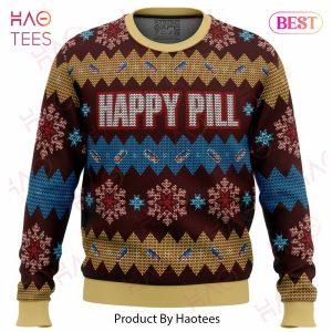 Akira Happy Pill Ugly Christmas Sweater