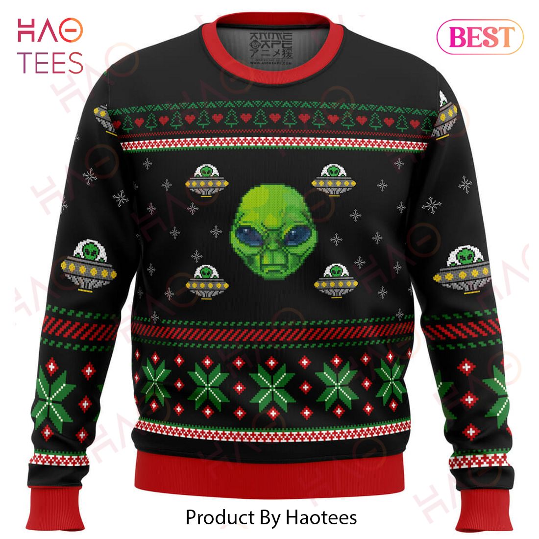 Area 51 Ugly Christmas Sweater Area 51 Ugly Christmas Sweater