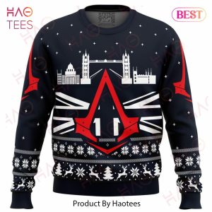Assassins Creed London Bridge Ugly Christmas Sweater