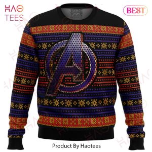 Avengers Logo Ugly Christmas Sweater