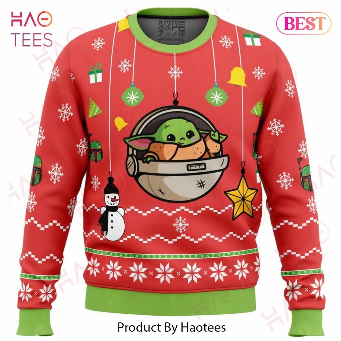 Baby Yoda Ugly Christmas Sweater Baby Yoda Ugly Christmas Sweater