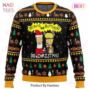 Beavis and Butthead Do Christmas Ugly Christmas Sweater