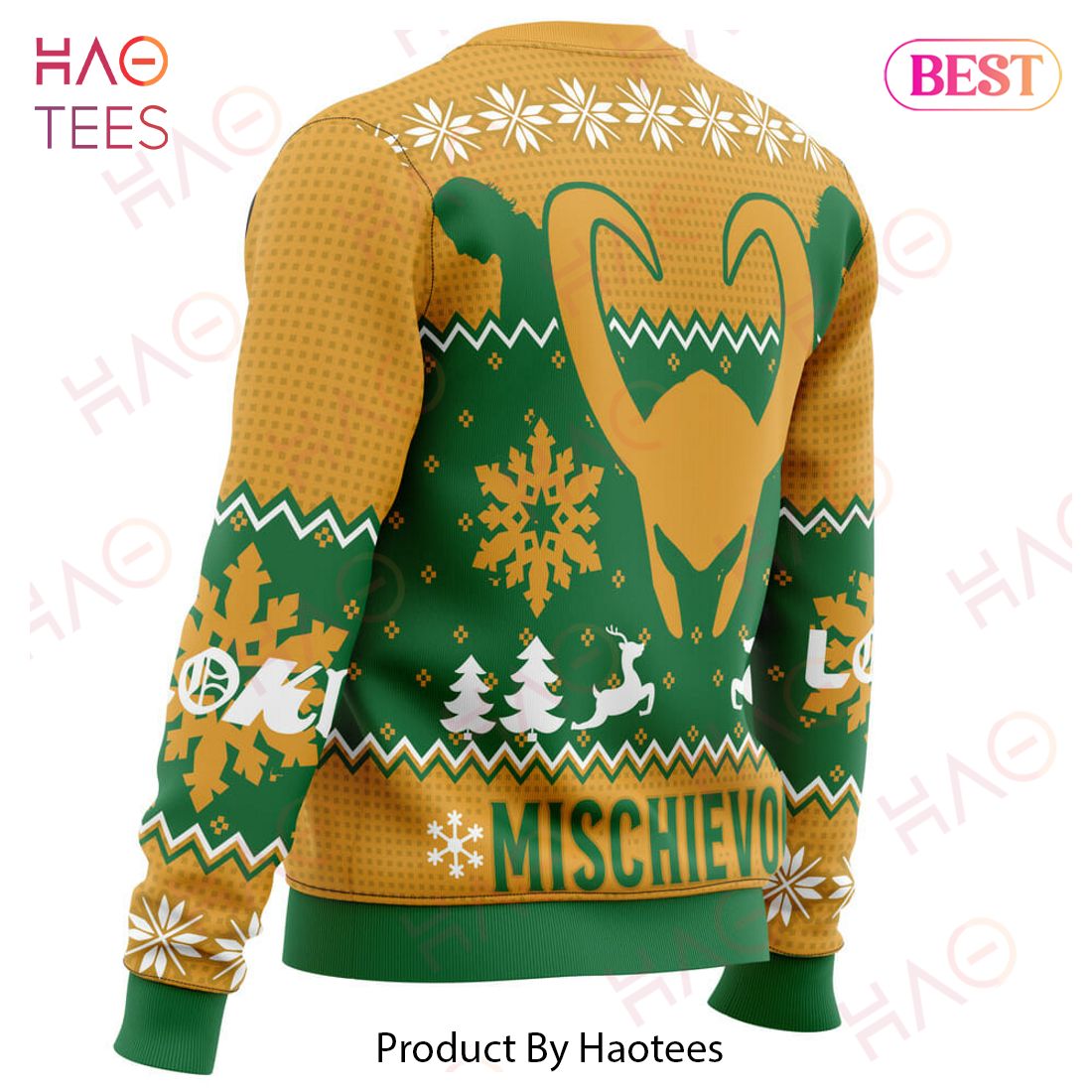 Believe Loki Marvel Ugly Christmas Sweater Believe Loki Marvel Ugly Christmas Sweater