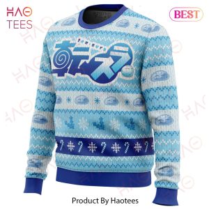 Blue Christmas That time I got reincarnated as a slime Christmas Sweater