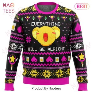 CARDCAPTOR SAKURA HAPPY Ugly Christmas Sweater