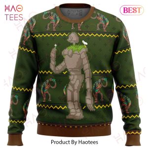 CASTLE IN THE SKY Laputan Robot Soldier Ugly Christmas Sweater