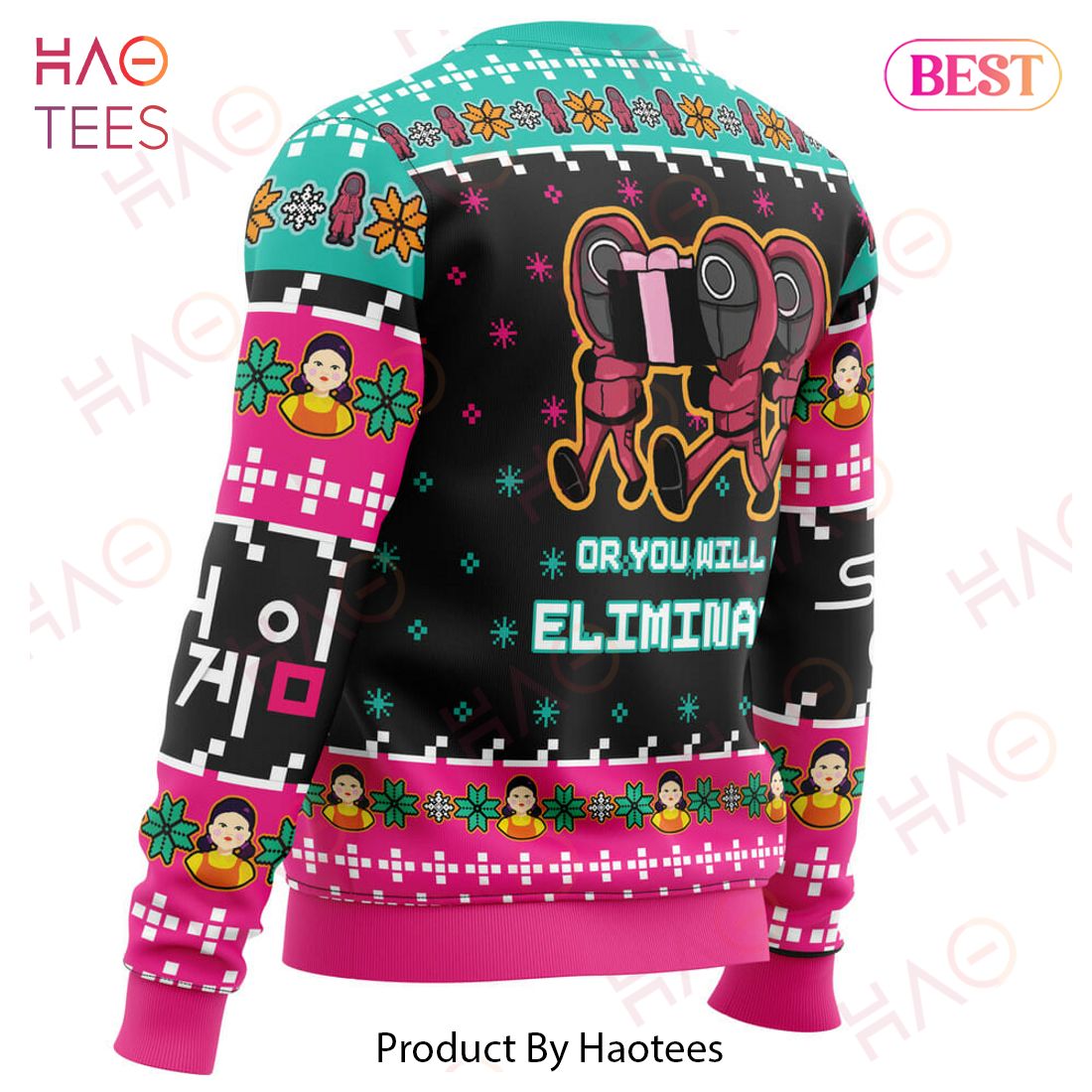 Choose One This Christmas Squid Game Christmas Sweater Choose One This Christmas Squid Game Christmas Sweater