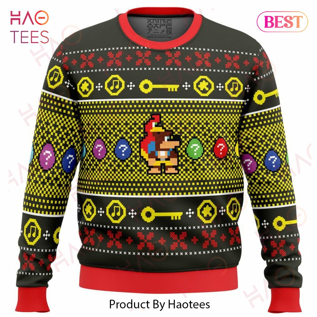 Christmas Banjo-Kazooie Ugly Christmas Sweater Christmas Banjo-Kazooie Ugly Christmas Sweater