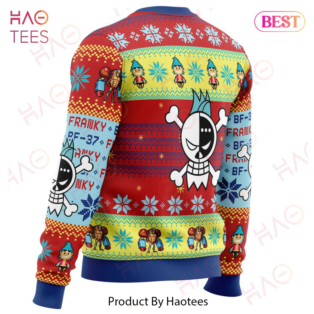 Christmas Franky One Piece Ugly Christmas Sweater Christmas Franky One Piece Ugly Christmas Sweater