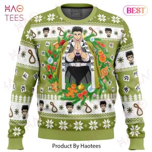 Christmas Gyomei Himejema Demon Slayer Ugly Christmas Sweater