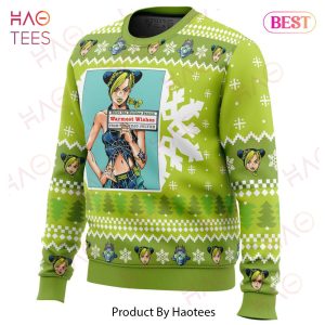 Christmas Jolyne Kujo Jojo’s Bizarre Adventure Christmas Sweater