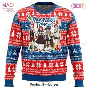 Christmas Joy Mushoku Tensei Jobless Reincarnation Ugly Christmas Sweater