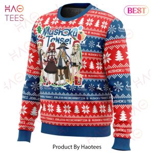 Christmas Joy Mushoku Tensei Jobless Reincarnation Ugly Christmas Sweater
