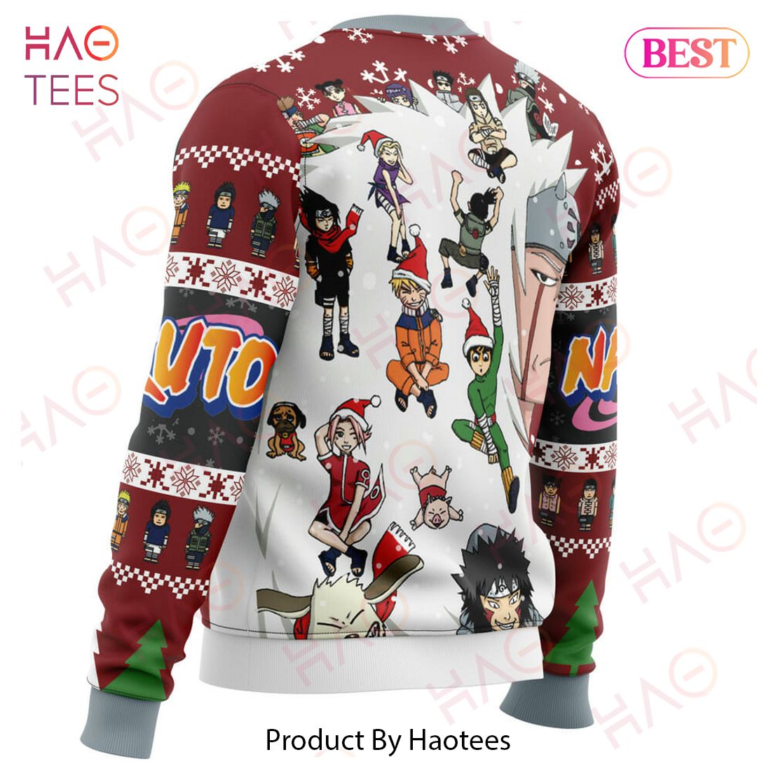 Christmas Naruto Characters Naruto Ugly Christmas Sweater Christmas Naruto Characters Naruto Ugly Christmas Sweater