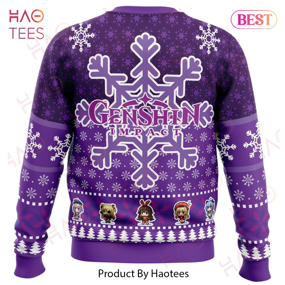 Christmas Quest Genshin Impact Ugly Christmas Sweater Christmas Quest Genshin Impact Ugly Christmas Sweater