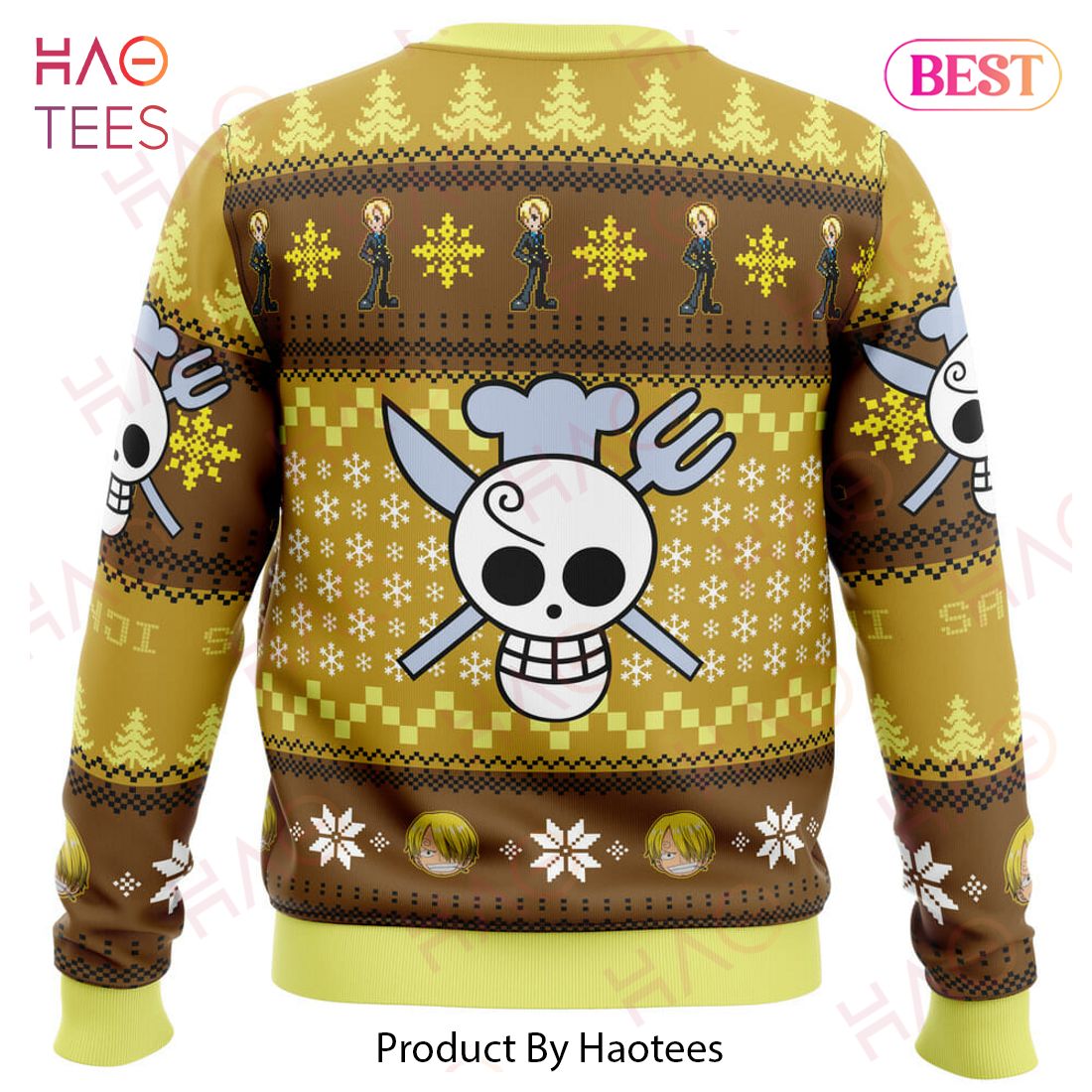 Christmas Sanji One Piece Ugly Christmas Sweater Christmas Sanji One Piece Ugly Christmas Sweater