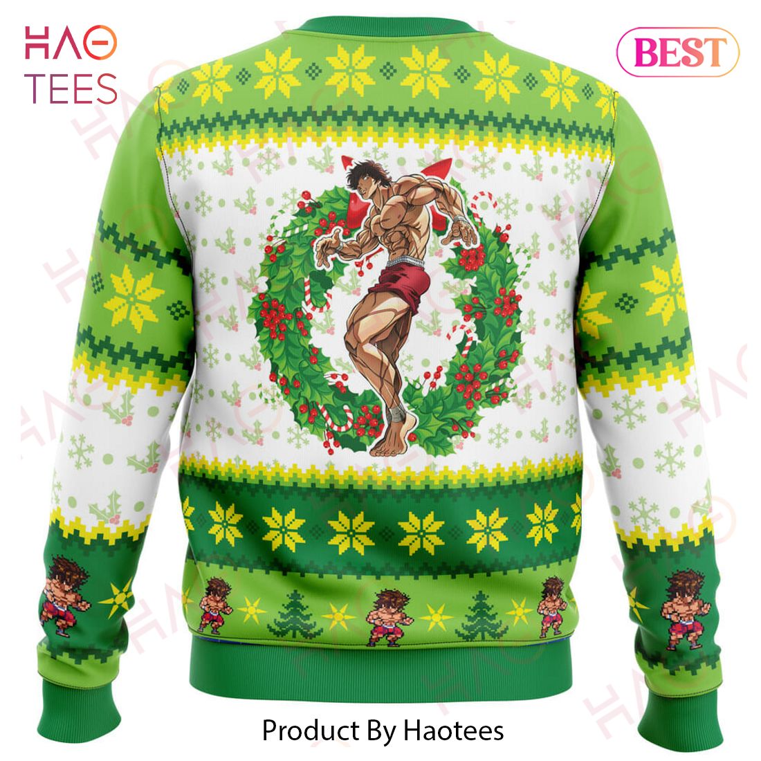 Christmas Season Baki Ugly Christmas Sweater Christmas Season Baki Ugly Christmas Sweater