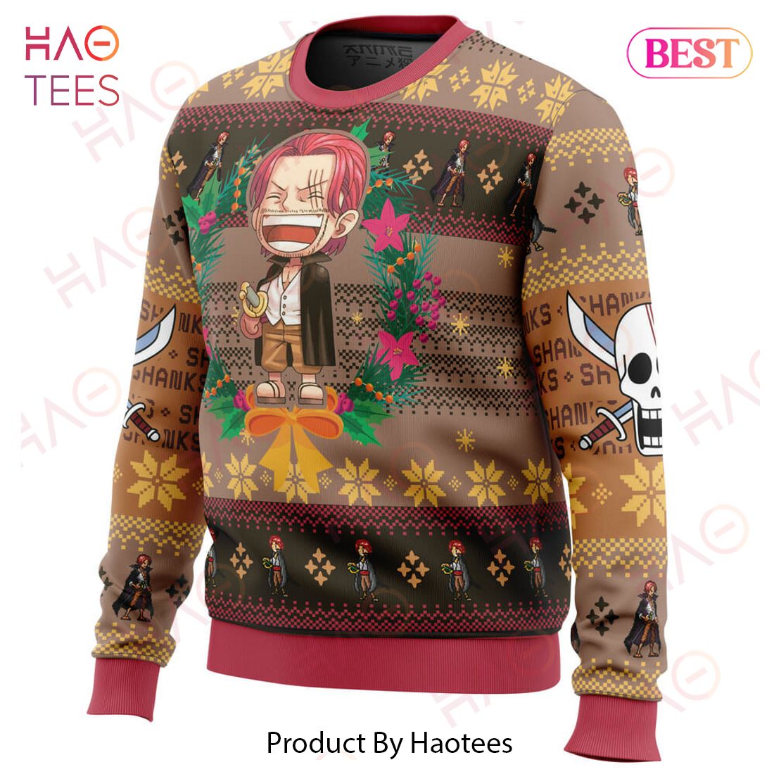 Christmas Shanks One Piece Ugly Christmas Sweater Christmas Shanks One Piece Ugly Christmas Sweater