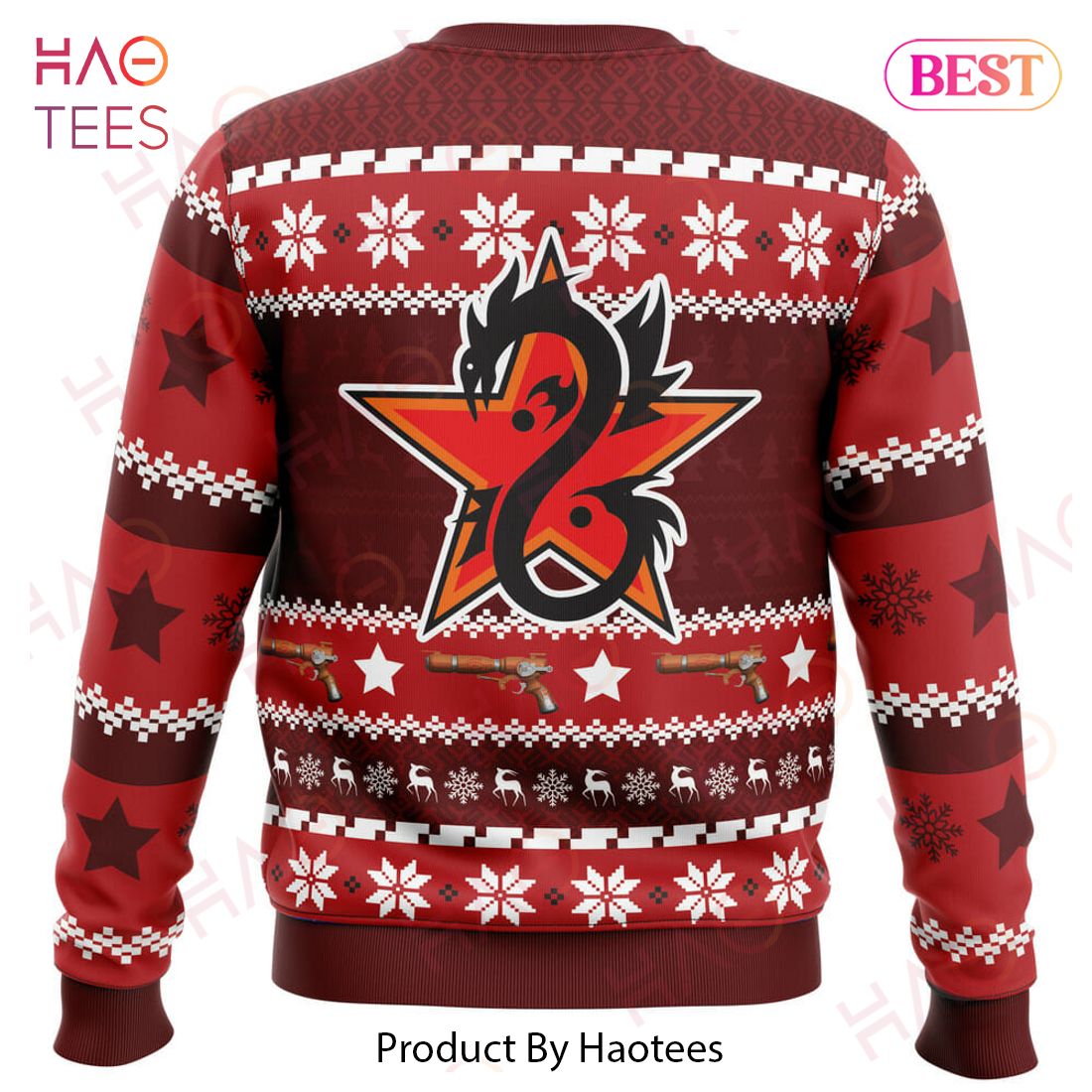 Christmas Time Outlaw Star Ugly Christmas Sweater Christmas Time Outlaw Star Ugly Christmas Sweater